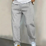Joggingbroek met minimalistische look en zachte stof voor dagelijks
