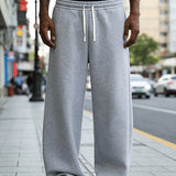 Joggingbroek met wijde fit en relaxte pasvorm voor moderne stijl
