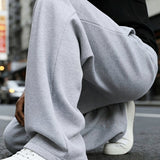 Joggingbroek met wijde fit en relaxte pasvorm voor moderne stijl