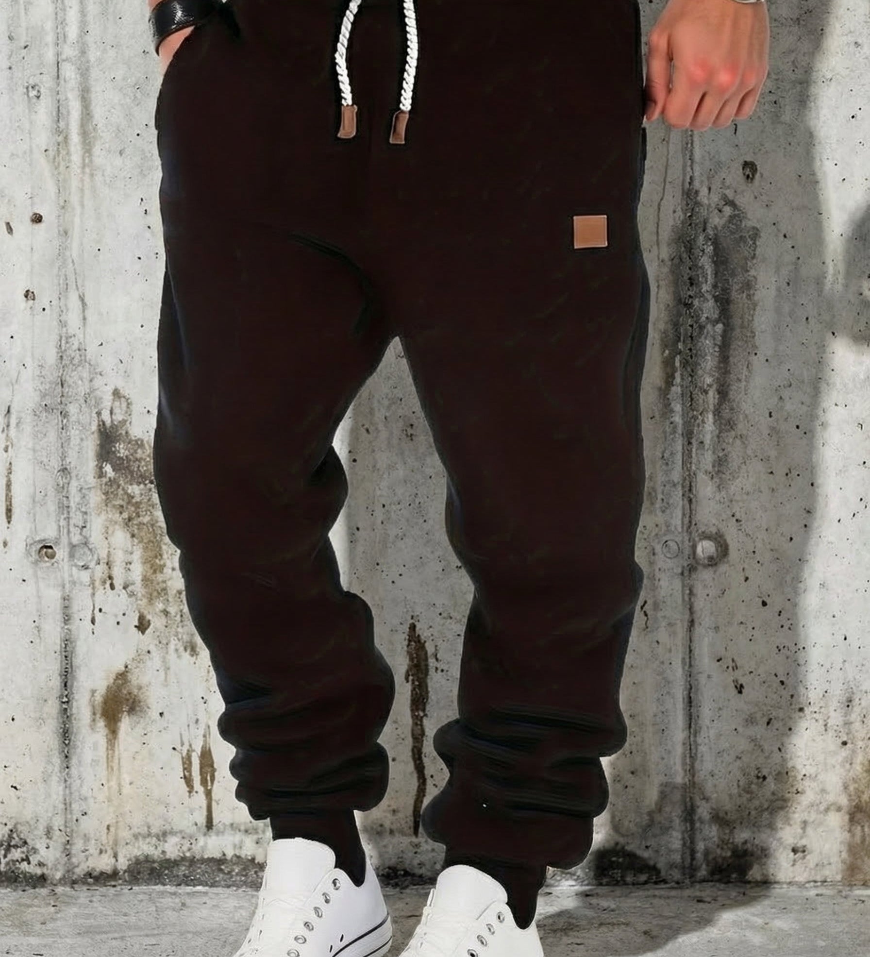 Joggingbroek met zachte stof en moderne pasvorm