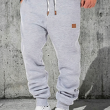 Joggingbroek met zachte stof en moderne pasvorm