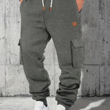 Cargo joggingbroek met relaxte pasvorm en praktische zakken