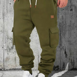 Cargo joggingbroek met relaxte pasvorm en praktische zakken