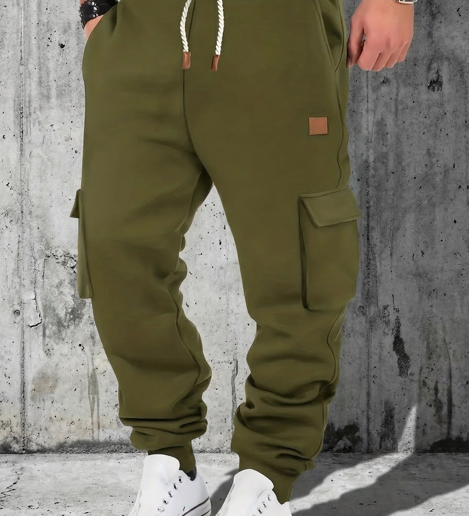 Cargo joggingbroek met relaxte pasvorm en praktische zakken