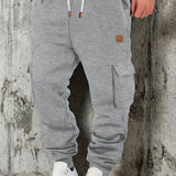 Cargo joggingbroek met relaxte pasvorm en praktische zakken