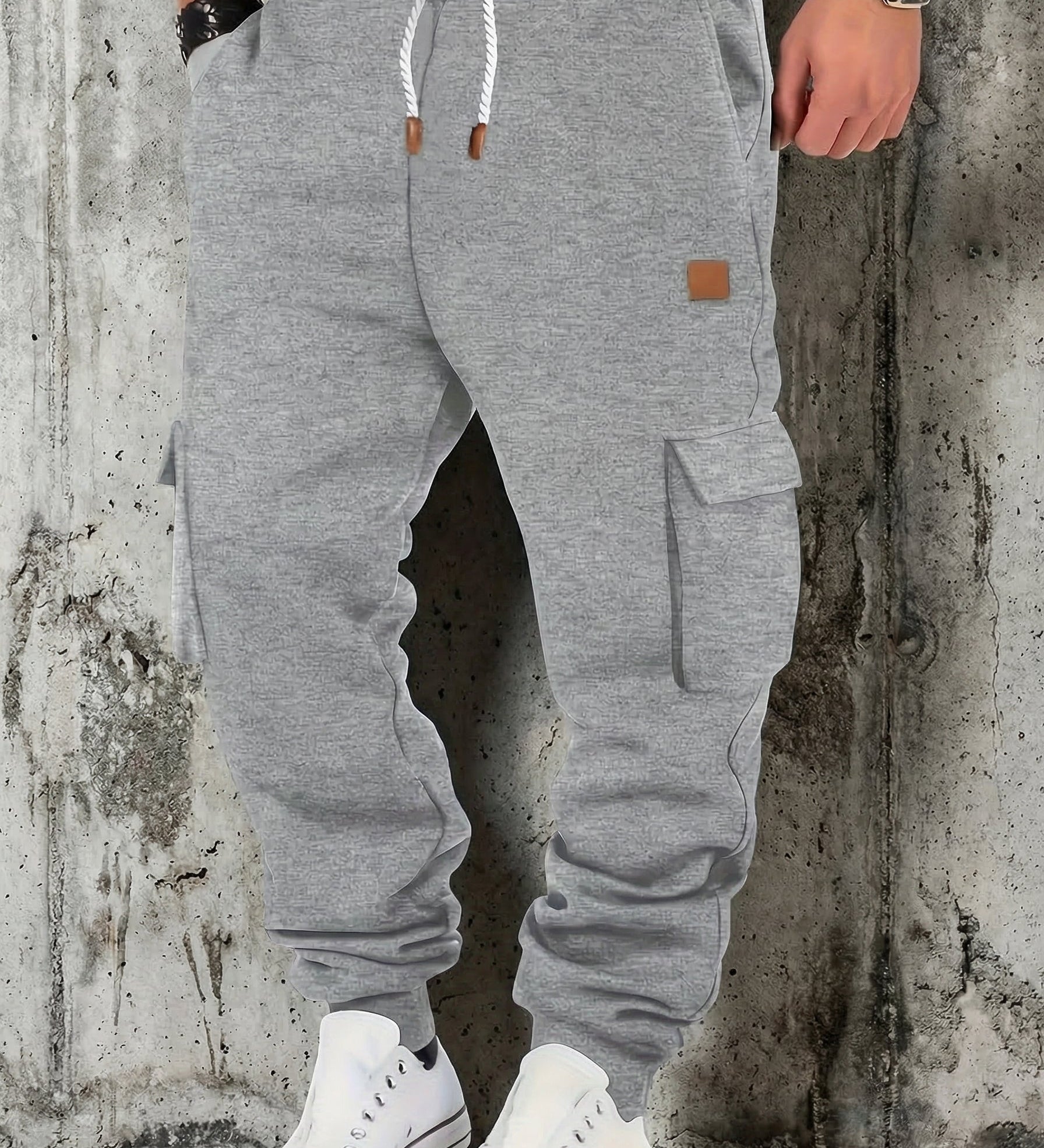 Cargo joggingbroek met relaxte pasvorm en praktische zakken