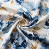 Denise | Elegante midi-jurk met aquarel bloemenprint