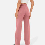 Veerle | Broek met hoge taille en elastische band voor dagelijks comfort