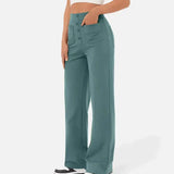 Veerle | Broek met hoge taille en elastische band voor dagelijks comfort