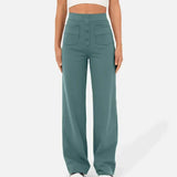 Veerle | Broek met hoge taille en elastische band voor dagelijks comfort