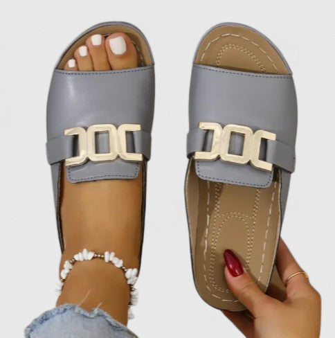 Orthopedische sandalen met antislip en voetboogondersteuning