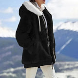 Winterjas met capuchon en getailleerde pasvorm voor elegante warmte