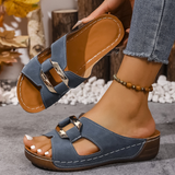Sandalen met gesp en plateauzool voor dagelijks comfort