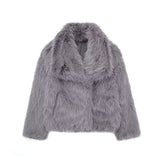 Marlene | Warme jas met faux fur en luxe uitstraling voor koude dagen