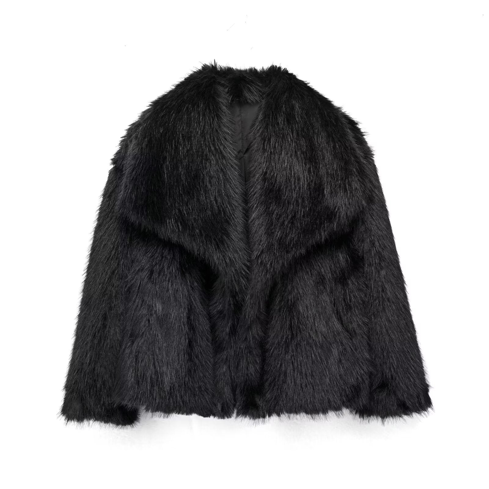 Marlene | Warme jas met faux fur en luxe uitstraling voor koude dagen