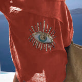 Ellis | Katoenen blouse met oversized pasvorm en casual stijl