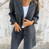 Melany | Trenchcoat met tijdloos design en elegante pasvorm