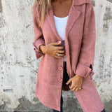 Melany | Trenchcoat met tijdloos design en elegante pasvorm