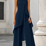 Elyssa | Elegante mouwloze jumpsuit met wijde pijpen