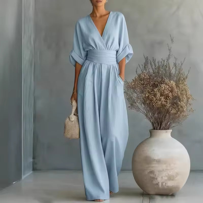Valentina | Elegante Jumpsuit met Geaccentueerde Taille
