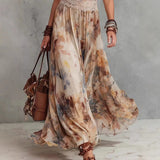 Valeria | Bohemian maxi-jurk met bloemenprint en fijne bandjes