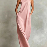 Marina | Elegante maxi-jurk met hoge hals