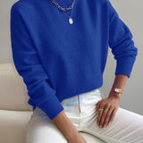 Coltrui in zachte knit met minimalistische elegantie