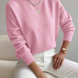 Coltrui in zachte knit met minimalistische elegantie