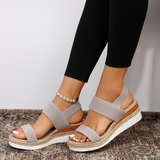 Orthopedische sandalen met dempende zool en ademende pasvorm