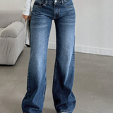 Amelie | Jeans met relaxte pasvorm en trendy design voor elke dag