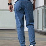 Denim broek met stretch en bewegingsvrijheid voor elke dag