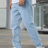 Denim broek met stretch en bewegingsvrijheid voor elke dag