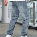 Denim broek met stretch en bewegingsvrijheid voor elke dag