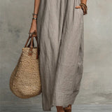 Camelia Vestido Maxi Bohemio con Escote en V