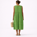 Olivia | Luchtige midi-jurk met comfortabele pasvorm
