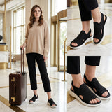 Anne | Sandalen met platform, van ademend materiaal voor dames