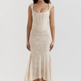 Ashlyn | Elegante jurk met Franse allure en verfijnde pasvorm