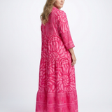 Marielle | Midi-jurk met Knopen