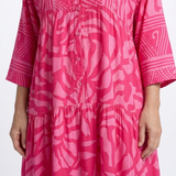 Marielle | Midi-jurk met Knopen