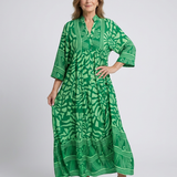 Marielle | Midi-jurk met Knopen