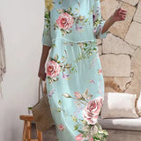 Famke | Zomerjurk met bloemenprint en luchtige pasvorm