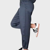 Gestreepte broek met relaxte pasvorm voor casual elegantie